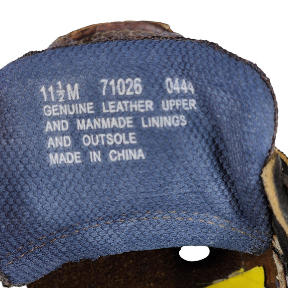 Timberland Boat Shoes sz 11.5 Mens Classic 2 Eye Brown Leather Slip On Loafers - Picture 11 of 11